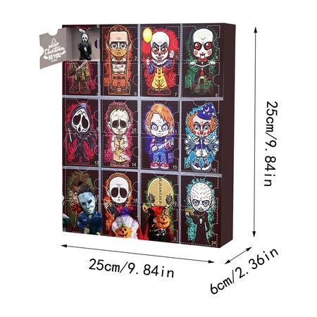 2024 Halloween Doll Advent Calendar With 24 collectible dolls Carousel 6