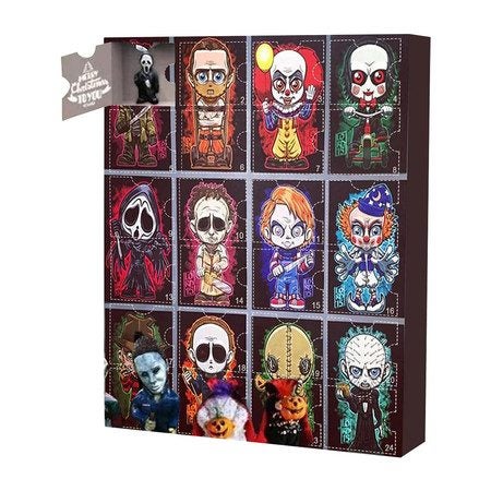 2024 Halloween Doll Advent Calendar With 24 collectible dolls Carousel 6