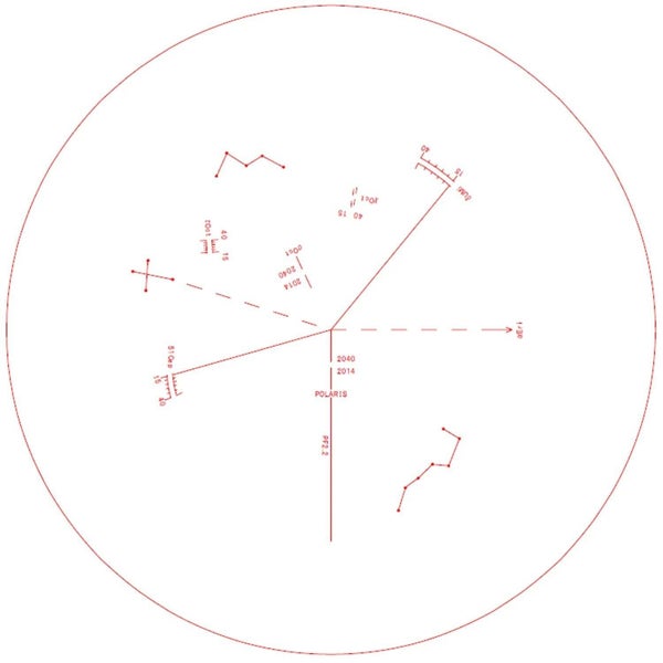 Vixen PF-L II POLARIE Polar Telescope Accessory 5x Magnification Scope VX35533 Carousel 2