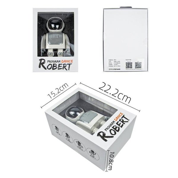 App Intelligent Programming Astronaut Bluetooth Audio Dancing Robot Silver Gray Carousel 7