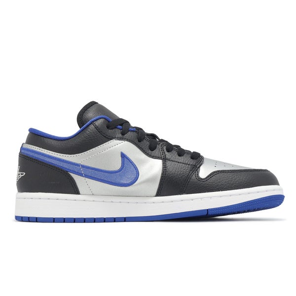 Nike Air Jordan 1 Low AJ1 Black Game Royal Men Casual Shoes Sneakers 553558-007 Carousel 2