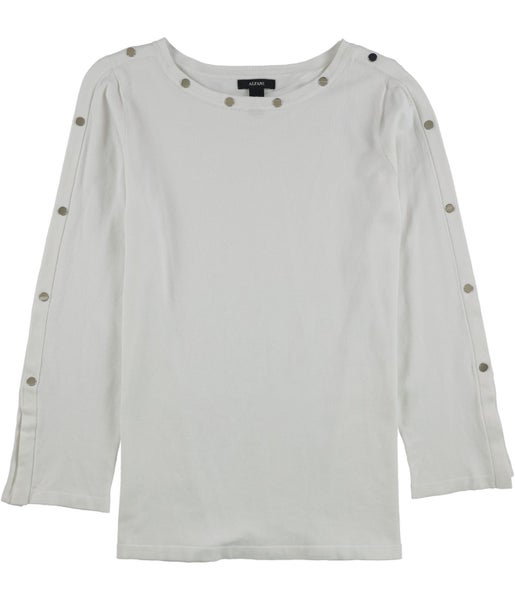 Alfani Womens Embellished Pullover Sweater Carousel 1