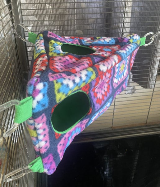 Corner Hut Hammock for Rats - Choose your pattern! Carousel 1