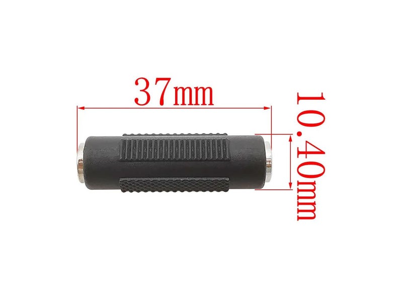 3.5mm Female to Female Stereo Headphone Socket Joiner Coupler Techexpress NZ Carousel 13