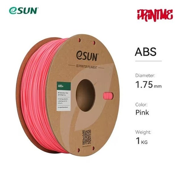eSUN ABS+ PINK 1.75mm 3D PRINTER FILAMENT 1kg/2.2lbs Carousel 1
