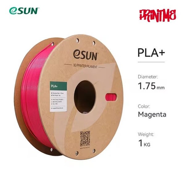 eSUN PLA+ MAGENTA 1.75mm 3D PRINTER FILAMENT 1kg/2.2lbs Carousel 1