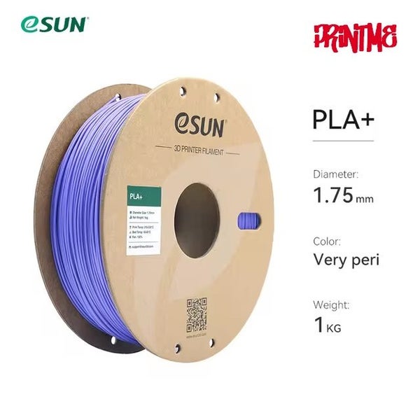 eSUN PLA+ VERY PERI 1.75mm 3D PRINTER FILAMENT 1kg/2.2lbs Carousel 1