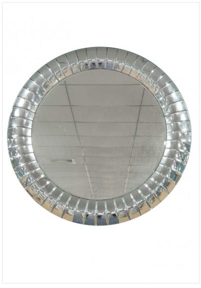CLEARANCE - Aviela Round Large Wall Mirror Dia100 **50% Off** Carousel 1