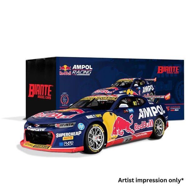 1:18 CHEVROLET CAMARO - RED BULL AMPOL RACING - BROWN #87 - THRIFTY BATHURST ... Carousel 2