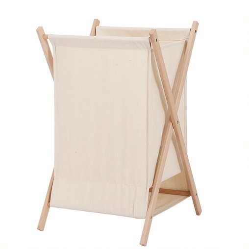 Natural Life Laundry Hamper - Beige Carousel 8