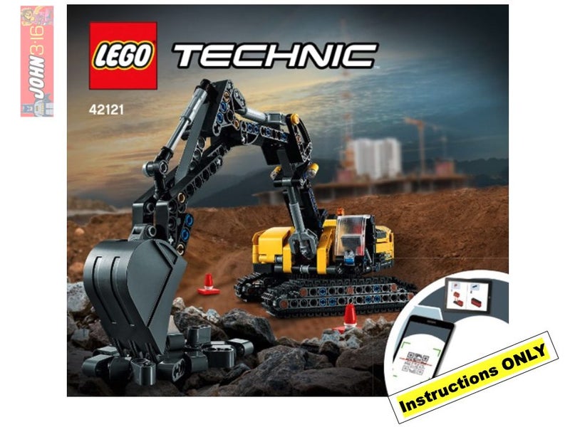** LEGO INSTRUCTIONS ** FOR TECHNIC SET #42121 HEAVY DUTY EXCAVATOR Carousel 1