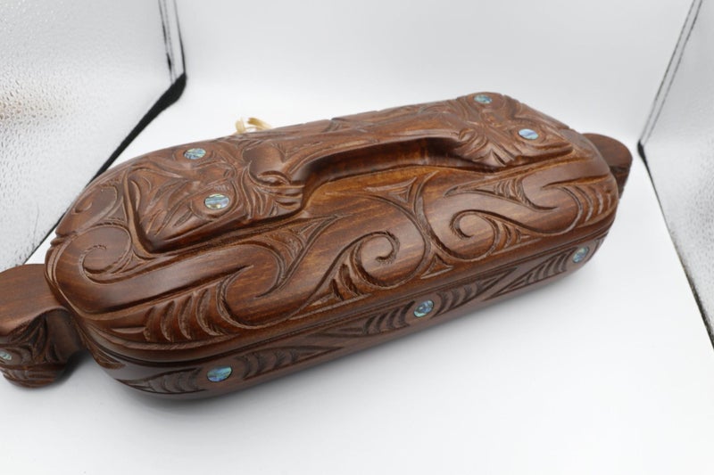 New Zealand Native Wood Wakahuia (Haehae) Carousel 2