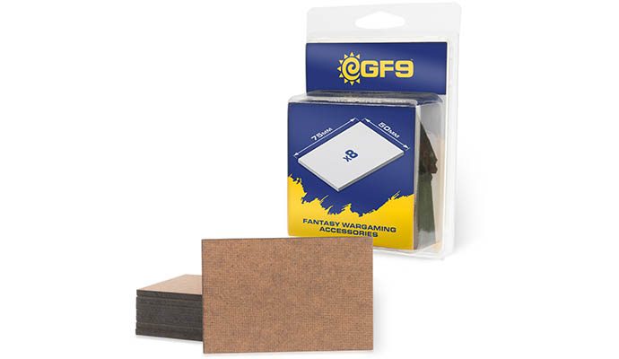 GF9 MDF Bases 50mm x 75mm (8) (GFM208) Carousel 1