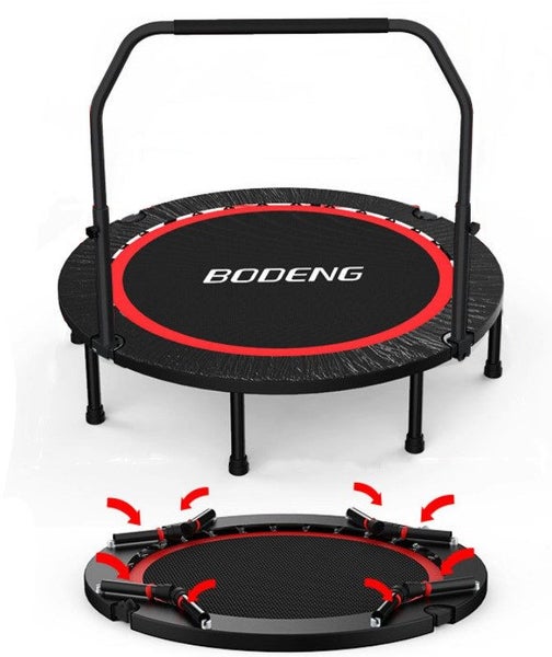 48'' Foldable Trampoline Rebounder Carousel 2