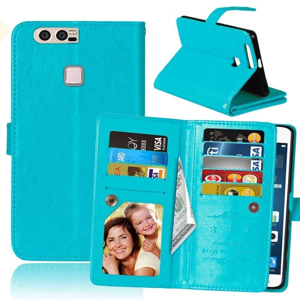 HUAWEI P9 double wallet leather case Carousel 1