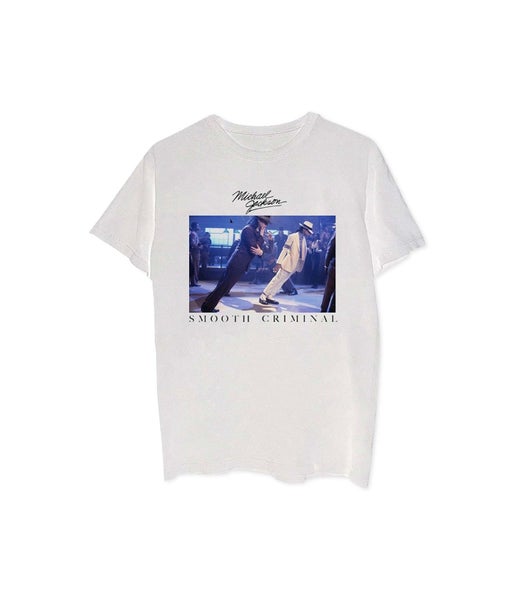 Band Specific Mens Smooth Criminal Graphic T-Shirt Carousel 1