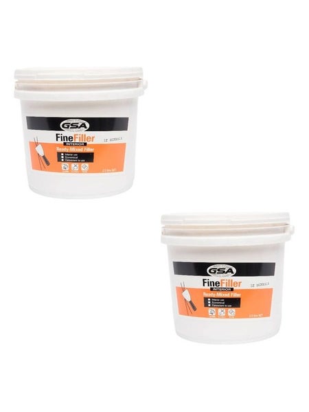 2 x GSA Ready To Use Fine Particle Filler 2L/3.2kg Carousel 1