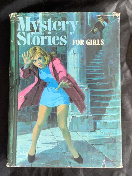 Mystery Stories for Girls 1975 hbk dj Carousel 1