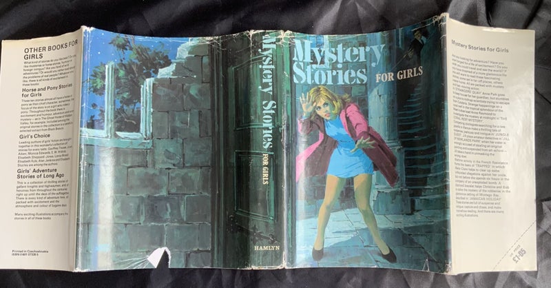 Mystery Stories for Girls 1975 hbk dj Carousel 2