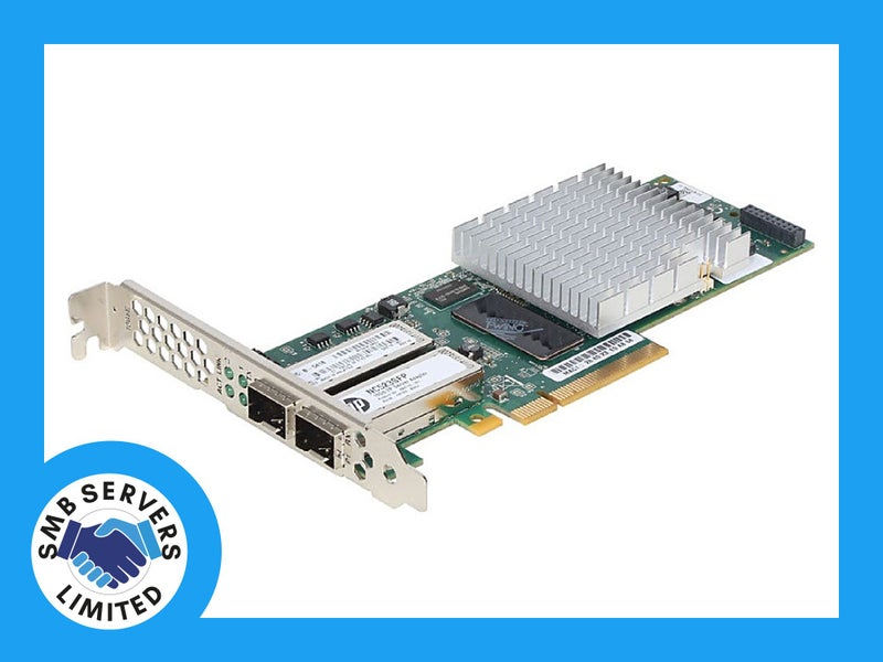 HPE Dual Port NC523SFP SFP+ 10Gb Ethernet Network Adapter Carousel 1