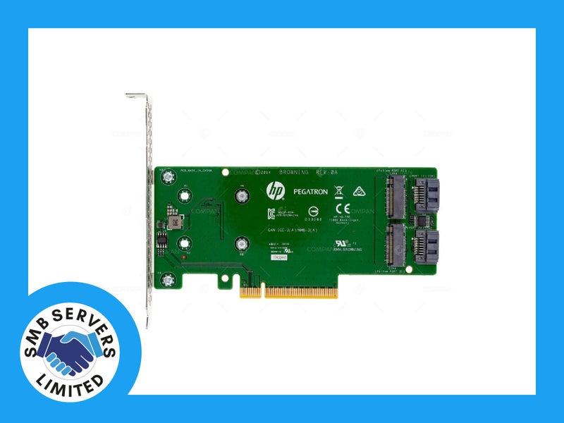 HPE SATA M.2 Dual Drive PCIe Riser Card Carousel 1