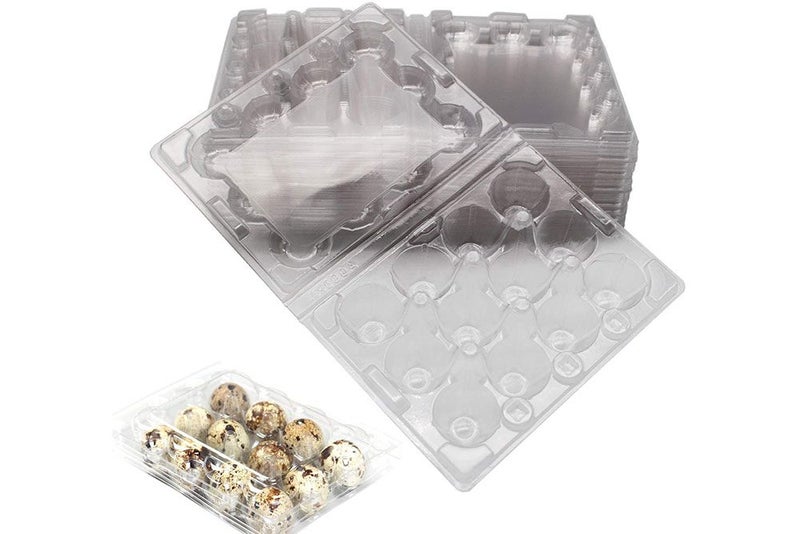 Quail egg trays 12 hole x 50 cartons Carousel 1