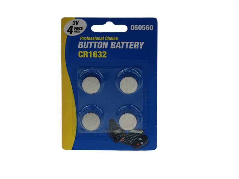 Button Battery - CR1632 4's (48 Packs) Carousel 1