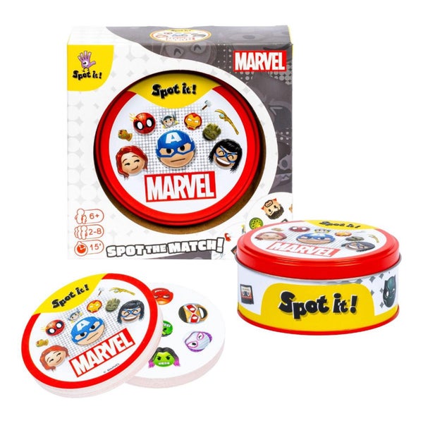 Dobble Game Spot It! Marvel Carousel 1
