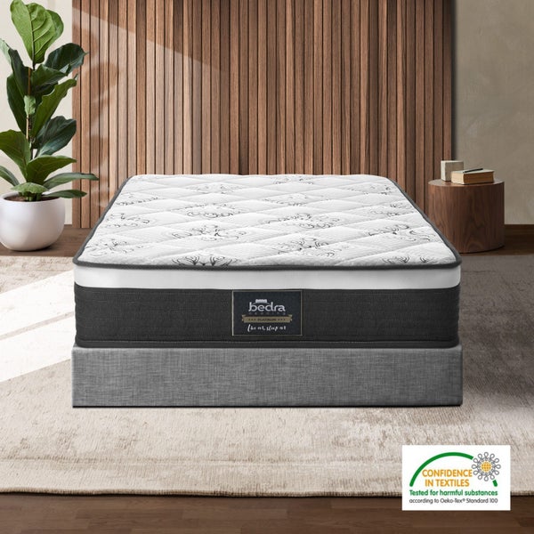 Bedra Single Mattress Luxury Foam Bed Firm Pocket Spring 30cm Carousel 11
