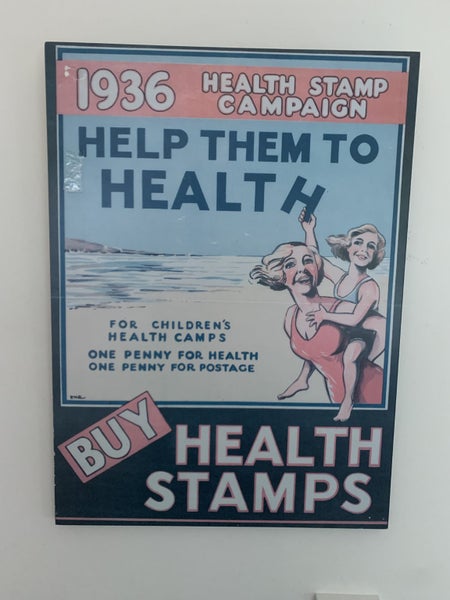 1936 Health Stamp Campaign Poster Carousel 1