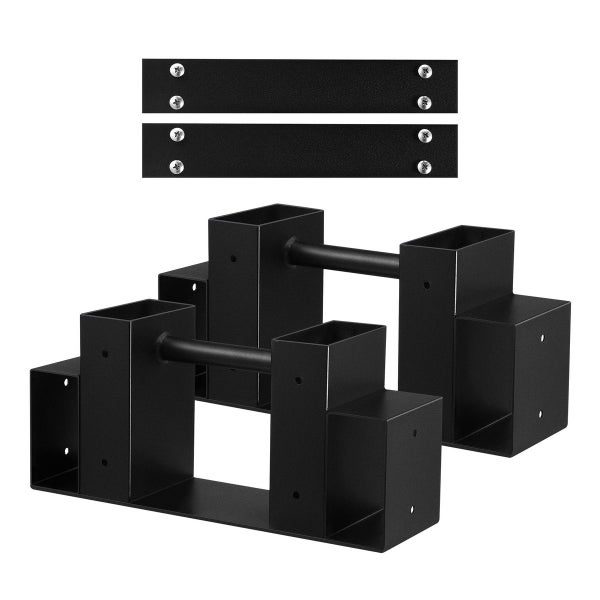 DIY Fireplace Wood Rack Log Bracket Adjustable Carousel 10