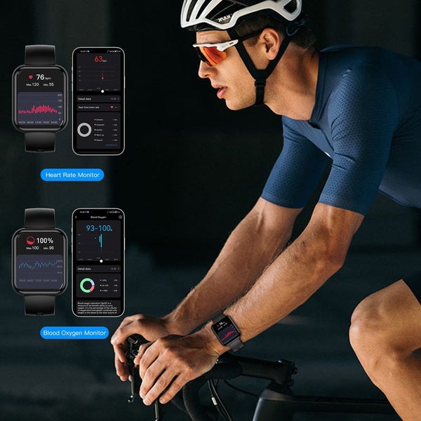 Choetech WT001 Smart Watch 1.91" HD with Bluetooth Call Black Carousel 3