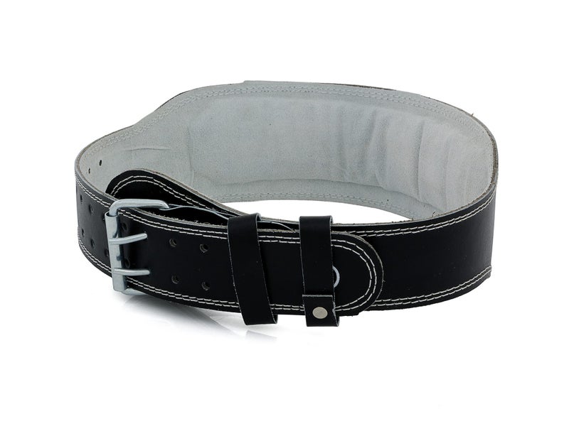 York Leather Weight Lifting Support Belt - Medium 78cm - 104cm Carousel 1
