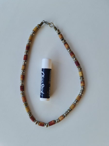 Wood and silver choker/necklace Carousel 2