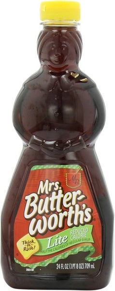Mrs Butterworths Lite Syrup 24floz/710ml (Best By Feb 2025) Carousel 1