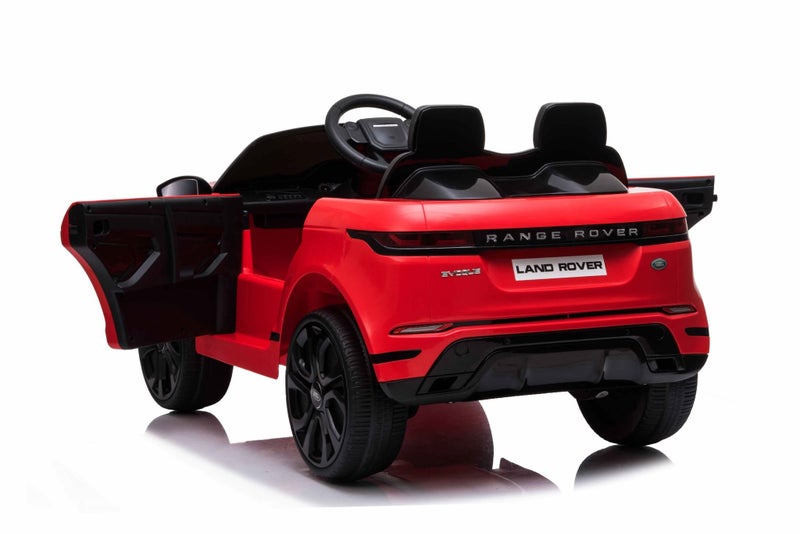 Kids Ride On Car Range Rover Evoque 12V Red Carousel 10