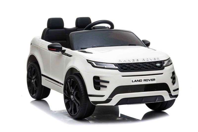 Kids Ride On Car Range Rover Evoque 12V white Carousel 1
