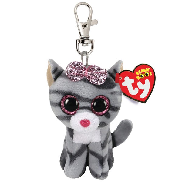 TY Beanie Boo Kiki the Grey Cat Clip Carousel 1