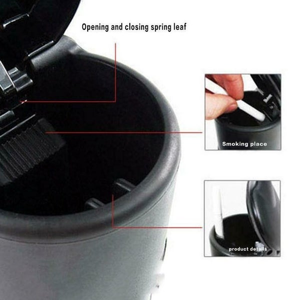 Car Ashtray Interiors Cup Portable Durable Holder63617600939523114