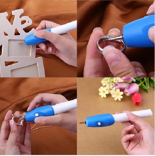 Electric Engraving Tool Handheld Engrave Pen / Portable Engraver Carousel 2