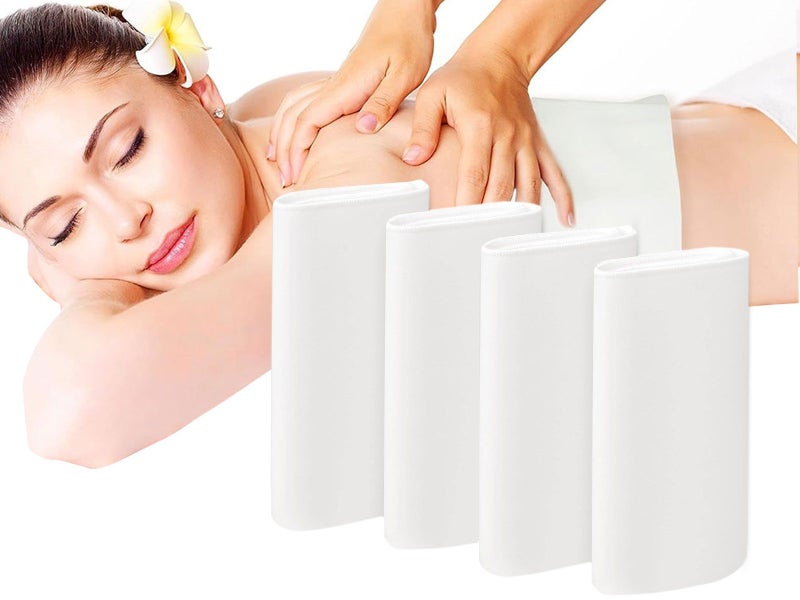 4 PCS 40x18CM Reusable Wrap Belts For Castor Oil Pack Wrap For Abdomen Carousel 1