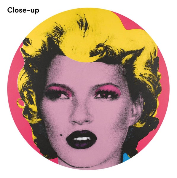 Kate Moss by Banksy Art Print - 81cm x 81cm Carousel 2