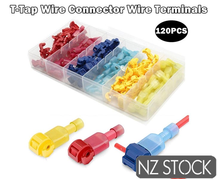 T-Tap Wire Connectors 120pcs Carousel 1