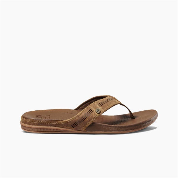 Reef Cushion Bounce Lux Mens Jandal Toffee Carousel 5