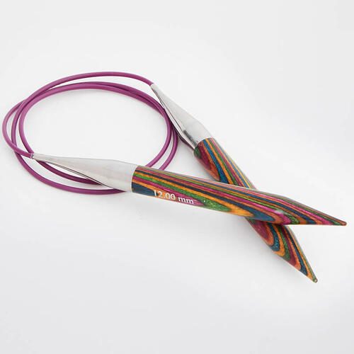 Knitpro Symfonie Fixed Circular Knitting Needles - 80cm 3.50 mm Carousel 4