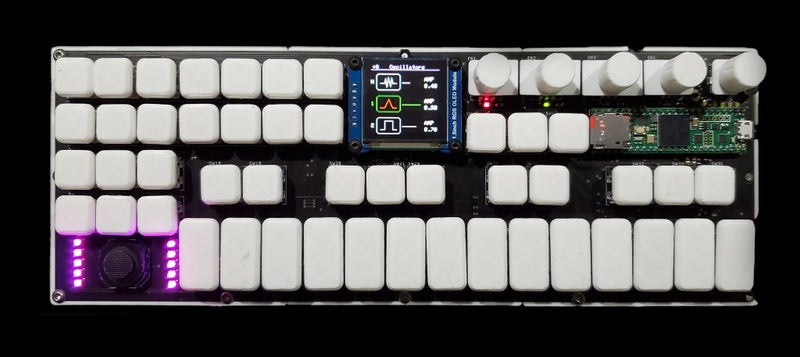 Portable DIY Synth - OP1 style Carousel 1