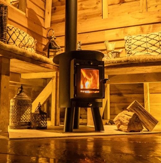 Bell Tent Wood Burning Stove Carousel 1