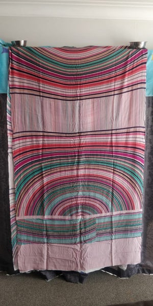 Pure silk crepe fabric (Multi colour) - brand new SATYA PAUL BRAND Carousel 7