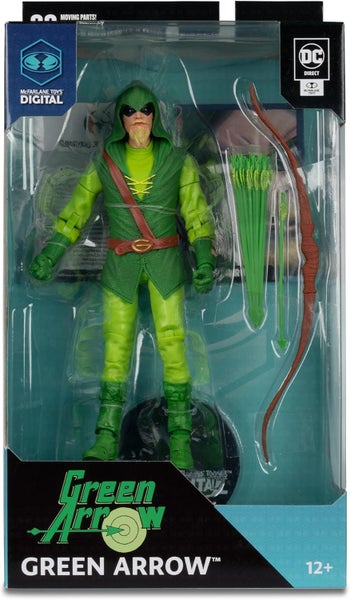 DC Direct Digital Collectible Wave: Green Arrow (Longbow Hunter) Action Figure Carousel 2
