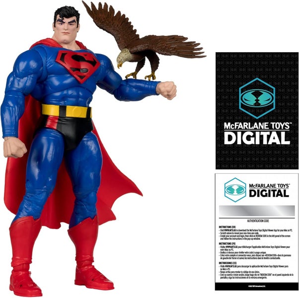 DC Direct Digital Collectible Wave: Superman (Our Worlds at War) Action Figure Carousel 12